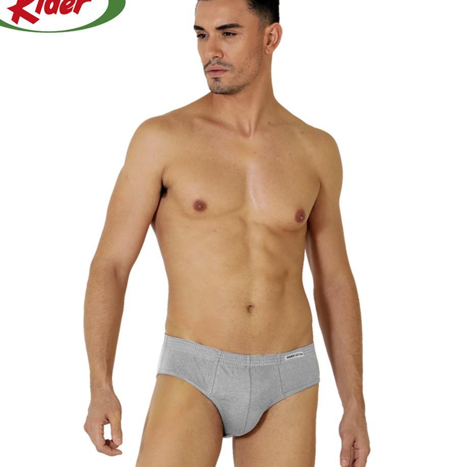 ➽ Celana Dalam Rider Active Brief Pria R360B Multi warna (3 Pcs in 1 Box) ♟
