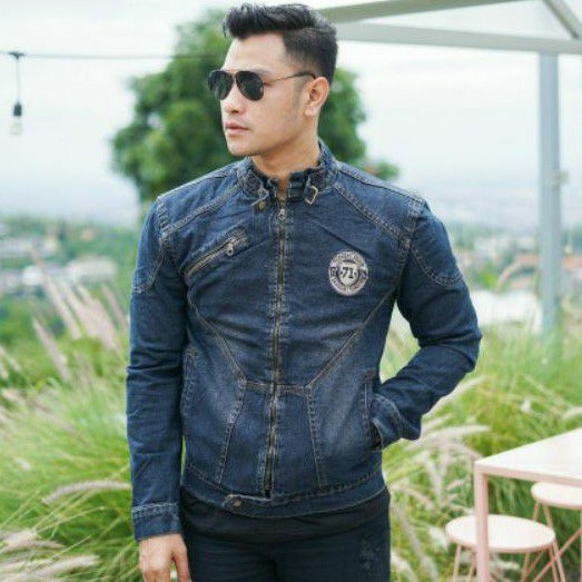 Jaket Motor Denim Jeans / Jaket Bikers Levis / Jaket touring