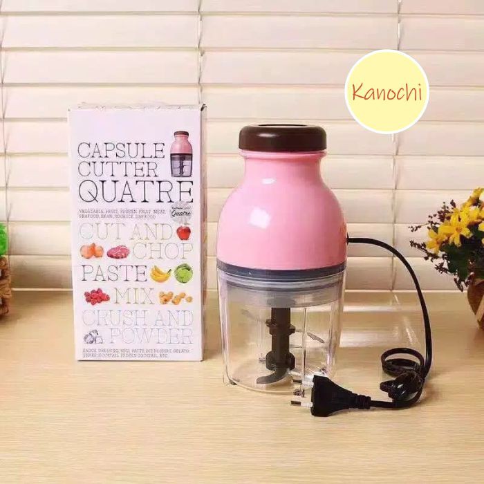 Blender kapsul mini portable Blender capsule cutter quatre serbaguna