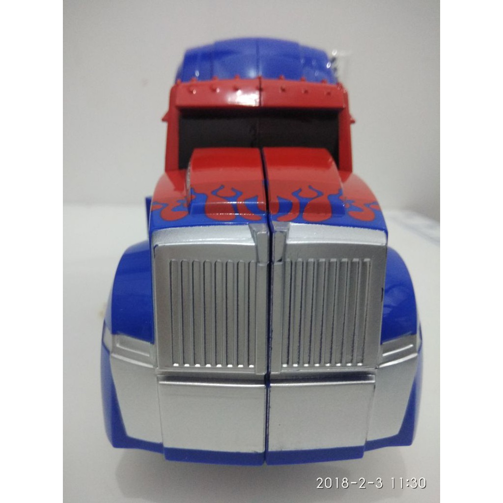 RC Transformers Optimus Prime Atau Mainan Anak Robot Remote