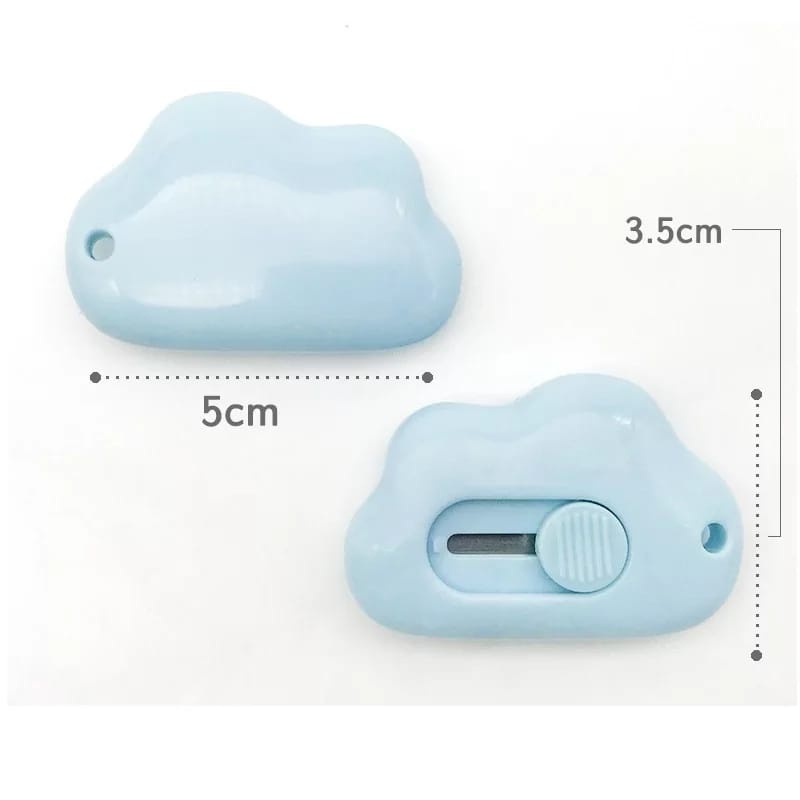 Cutter Mini Motif Portable / Pisau Pemotong Kertas