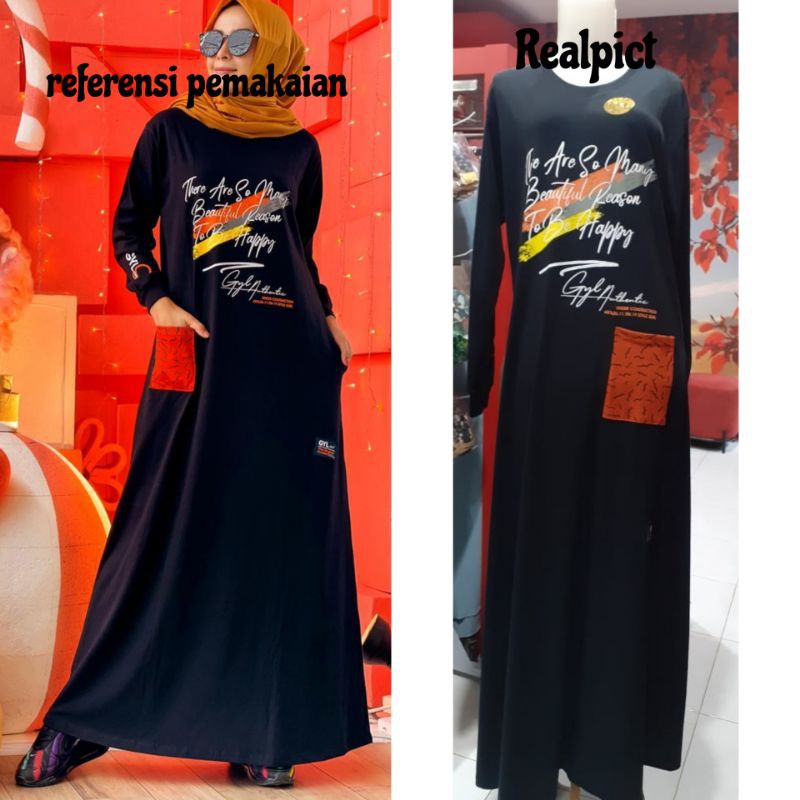 gamis maxi ori by GYL AUTHENTIC