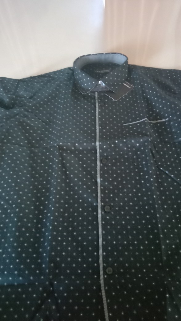 Kemeja Pria Batik Big Size 4l-5l Lengan Pendek Atasan Baju Hem Batik Jumbo Ukuran Besar Atr