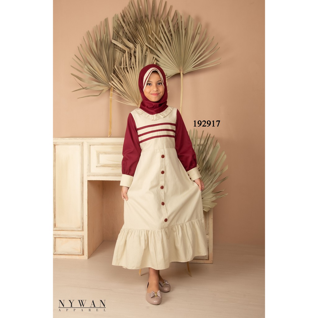 Nywan Apparel Baju  Gamis  Fashion Anak  192917 Shopee  