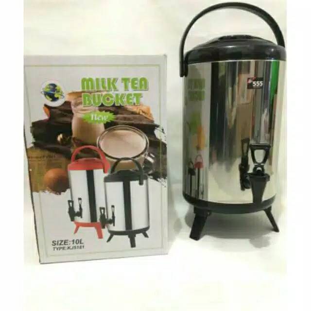 Drink jar Milk Tea bucket Ukuran 12 liter