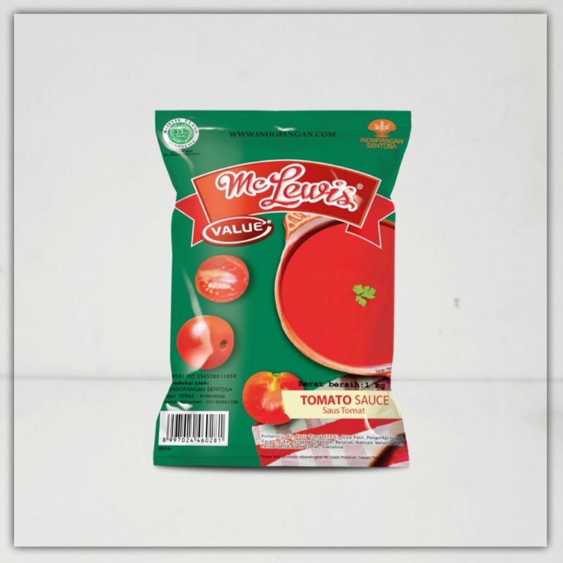 

Saus Tomat Mc Lewis 1kg