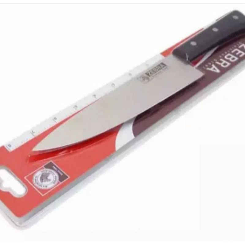 Pisau stainless steel 8 inch zebra