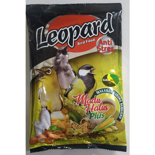 Leopard Voer Pleci Madu Halus Anti Stress