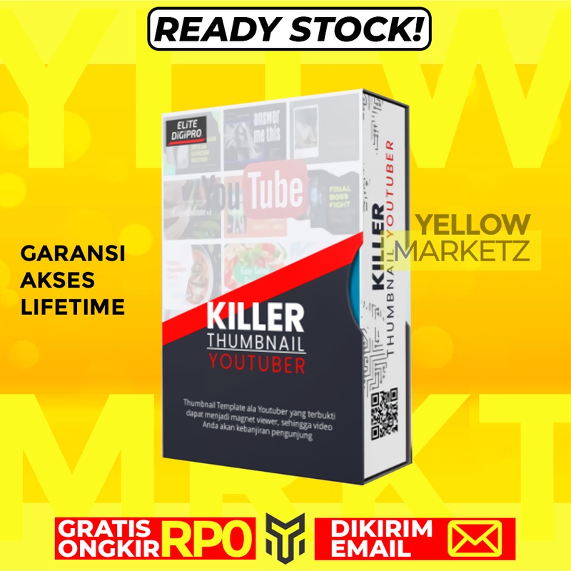 KILLER THUMBNAIL ELITE TEMPLATE YOUTUBE