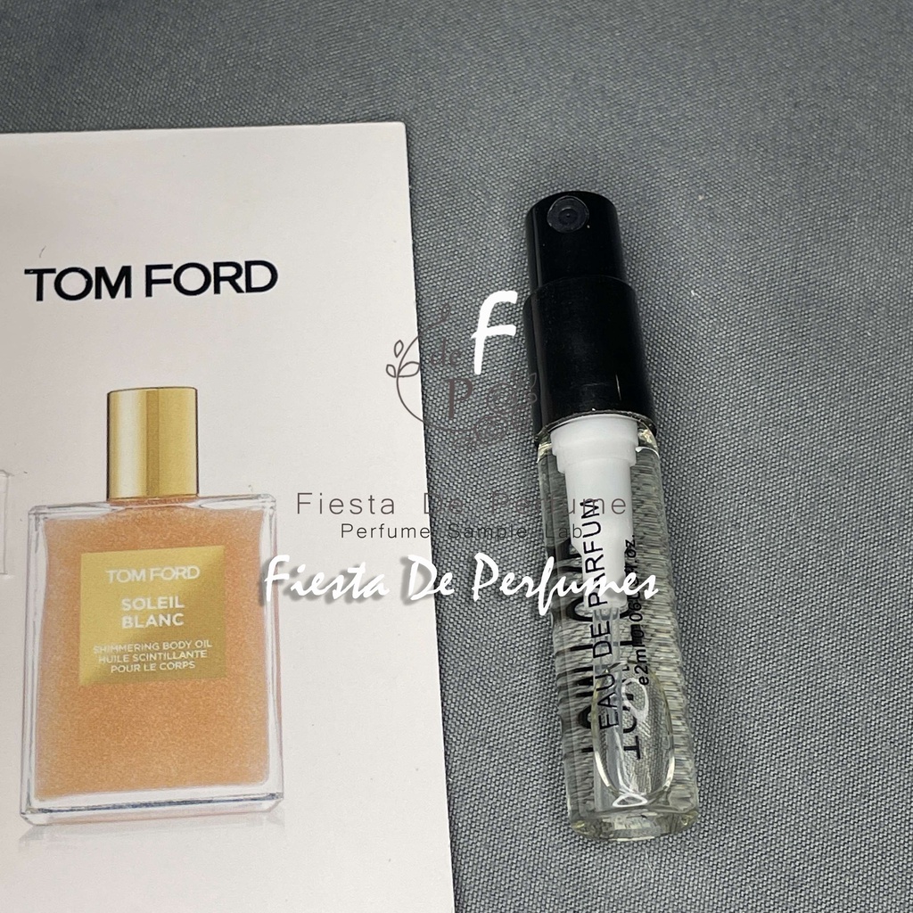 Tom Ford Soleil Blanc - 2ml Tester Parfum Niche mini - Fiesta de Perfumes - vial Parfum Asli Sampel 