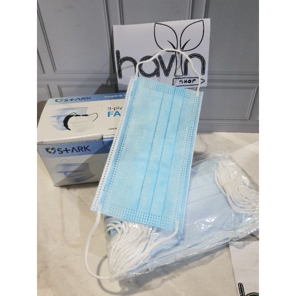 (50pc) disposable 3ply mask earloop/masker 3 ply-3