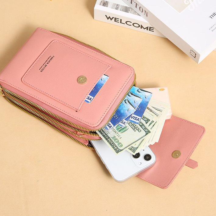 OPIOBAGS DOMPET WANITA TOUCHSCREEN / DOMPET HP / DOMPET PANJANG / SELEMPANG WANITA IMPORT / DCW 59