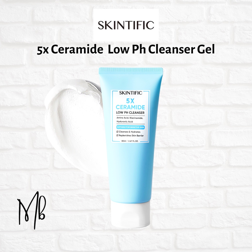 Jual SKINTIFIC 5X Ceramide Low pH Cleanser Facial Wash Gentle