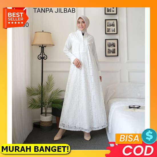 Gamis Wanita Muslim - Abaya Hitam Turkey Arab Dubai Terbaru 2022 - Gamis Lebaran Bahan Adem Model Ke