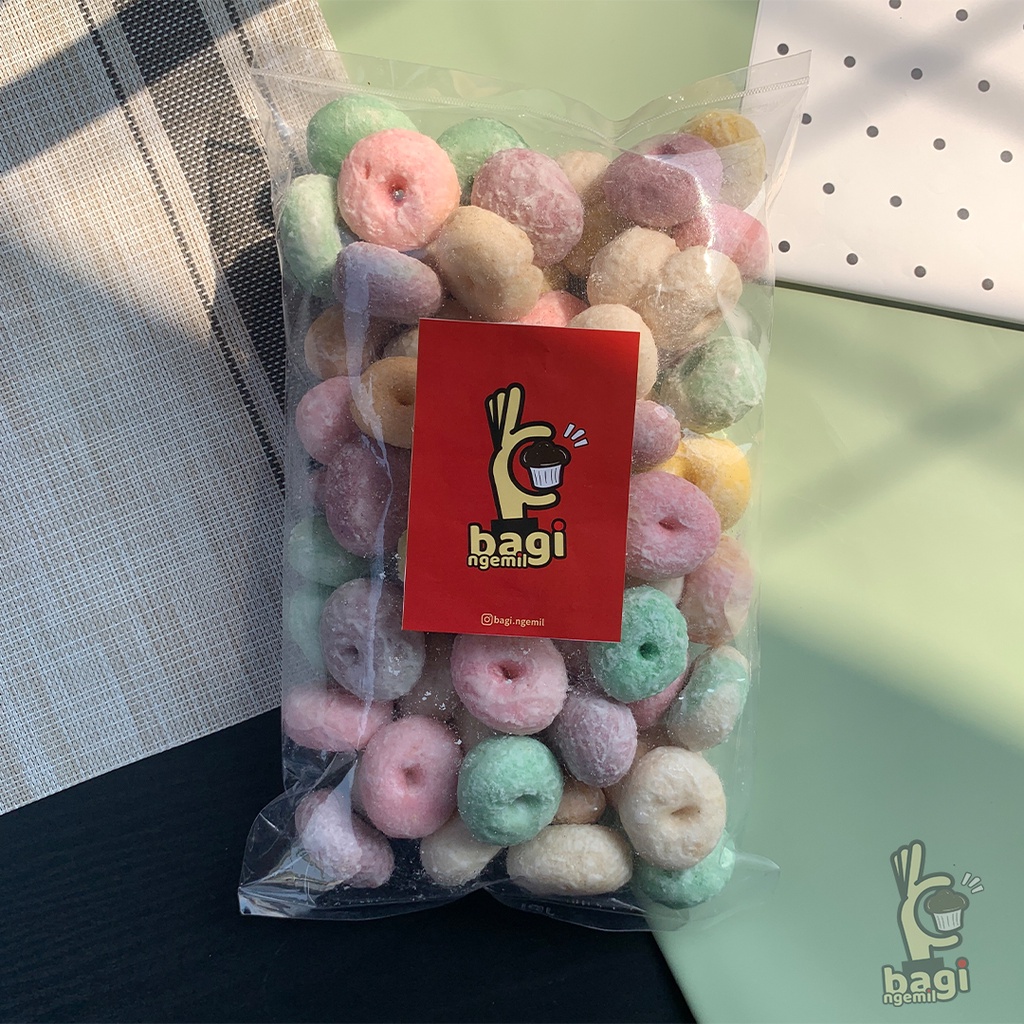 

Kue Donat Mini Warna Warni - Bagi Ngemil