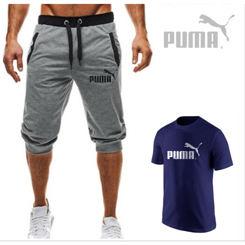 TRAINING JOGER PENDEK PUMA PRIA TERBARUS TERLARIS