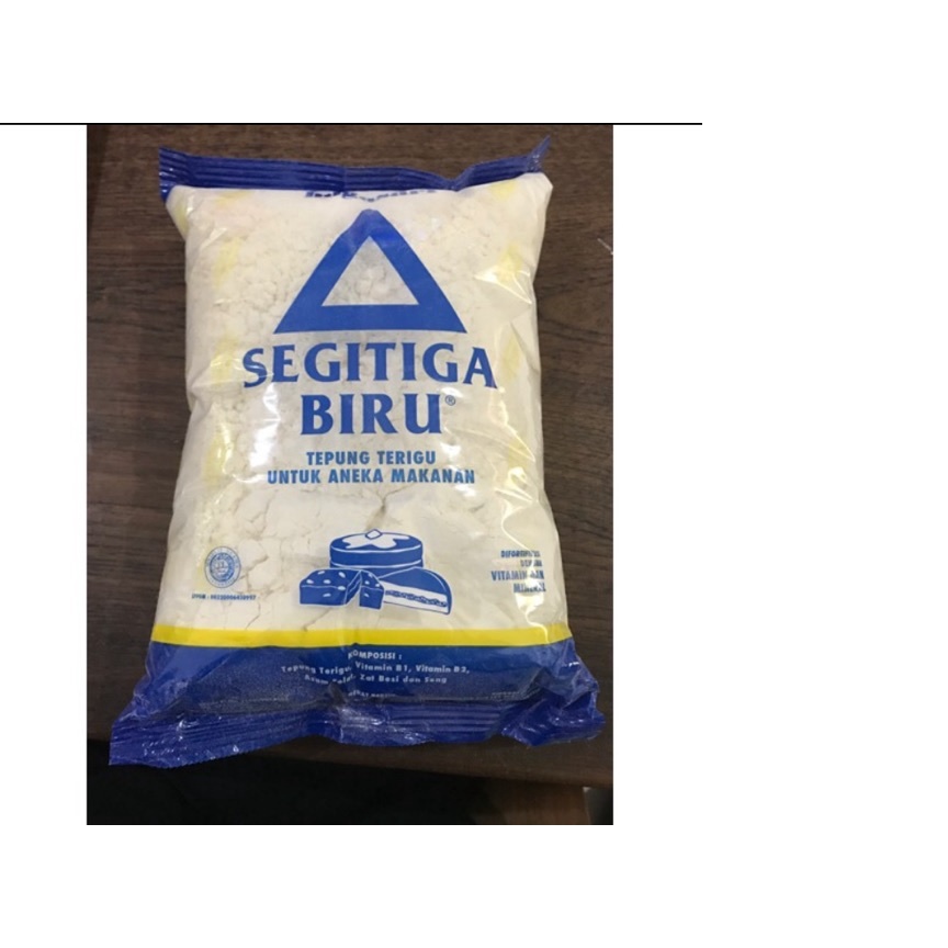 

Terigu Segitiga - Tepung Terigu Segitiga Biru Ekonomis 12x1kg - Gosend/Grab Only!!