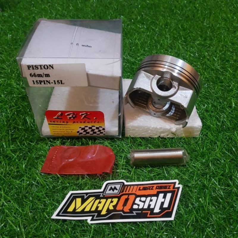 Piston LHK seher lhk 66 pen 15 set ring piston marqsah racing-1