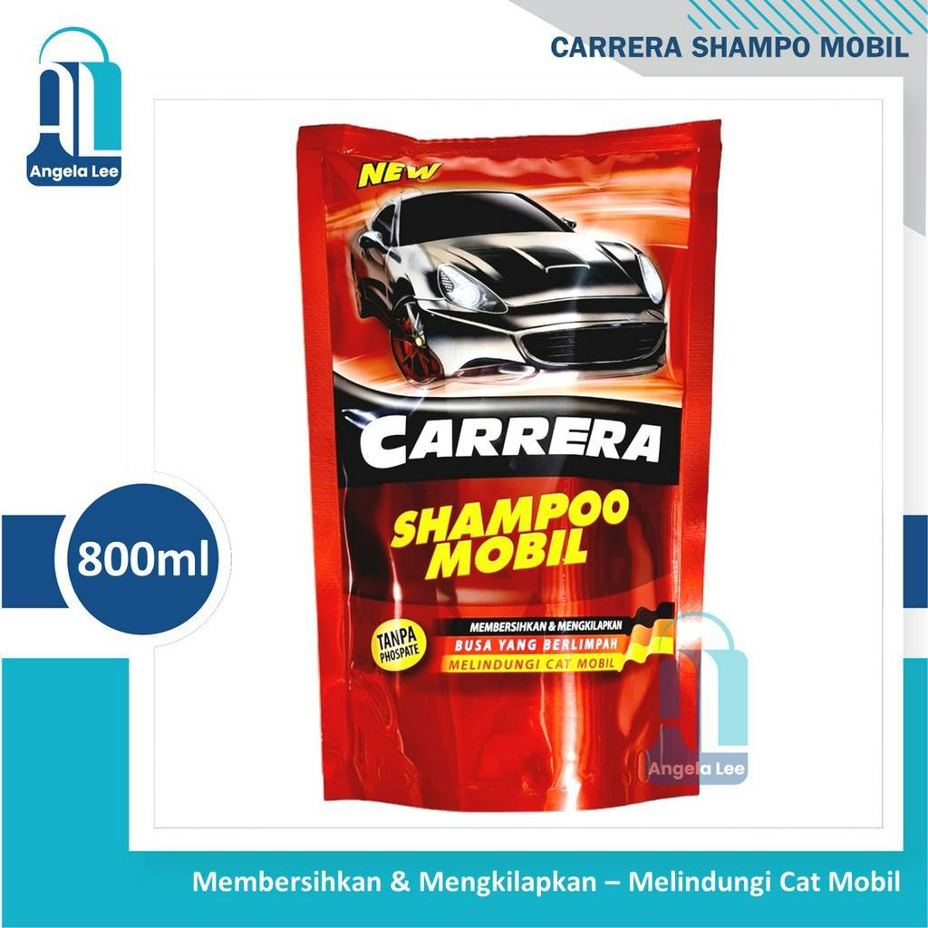 Shampoo Sabun Cuci Mobil Carrera Refill 800ml busa berlimpah melindungi cat mobil