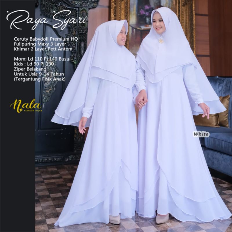Raya Dress Syar'i By ORI Nala fashion hijab