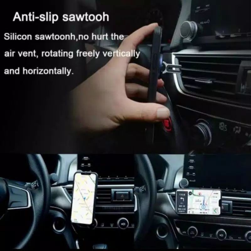 Car Holder / Ring Stand Hp / Holder Mobil + Ring Stand Universal / Standing Holder