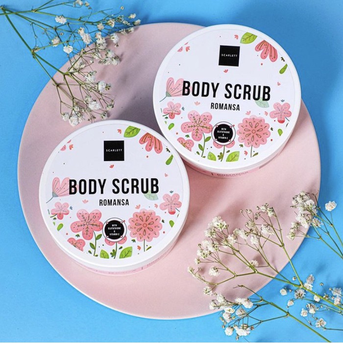 𝐑𝐀𝐃𝐘𝐒𝐀 - Scarlett Body Scrub / Lulur Badan Scarlett Whitening