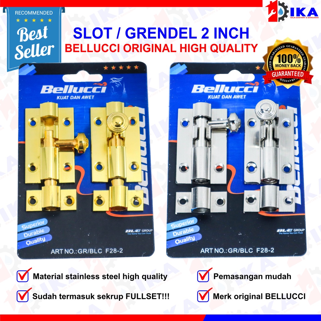 Grendel Bellucci F28-2 Nb | Grendel BLC | Grendel Slot ( 1 PACK ISI 2 PCS ) original 100%