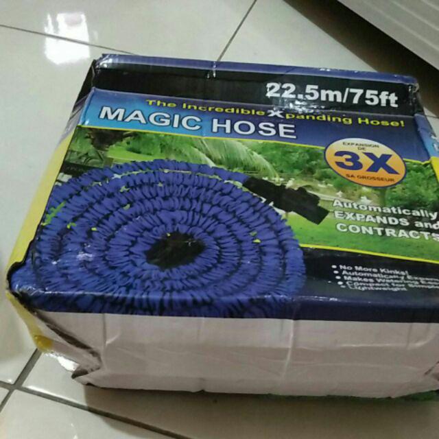 Selang X-hose 22,5 Meter + Kepala Semprotan