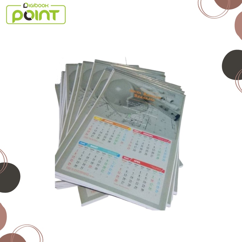 

Cetak Kalender Dinding A3+ Tahun 2025 Klem Seng murah cepat - AP 150 - 3 Lembar
