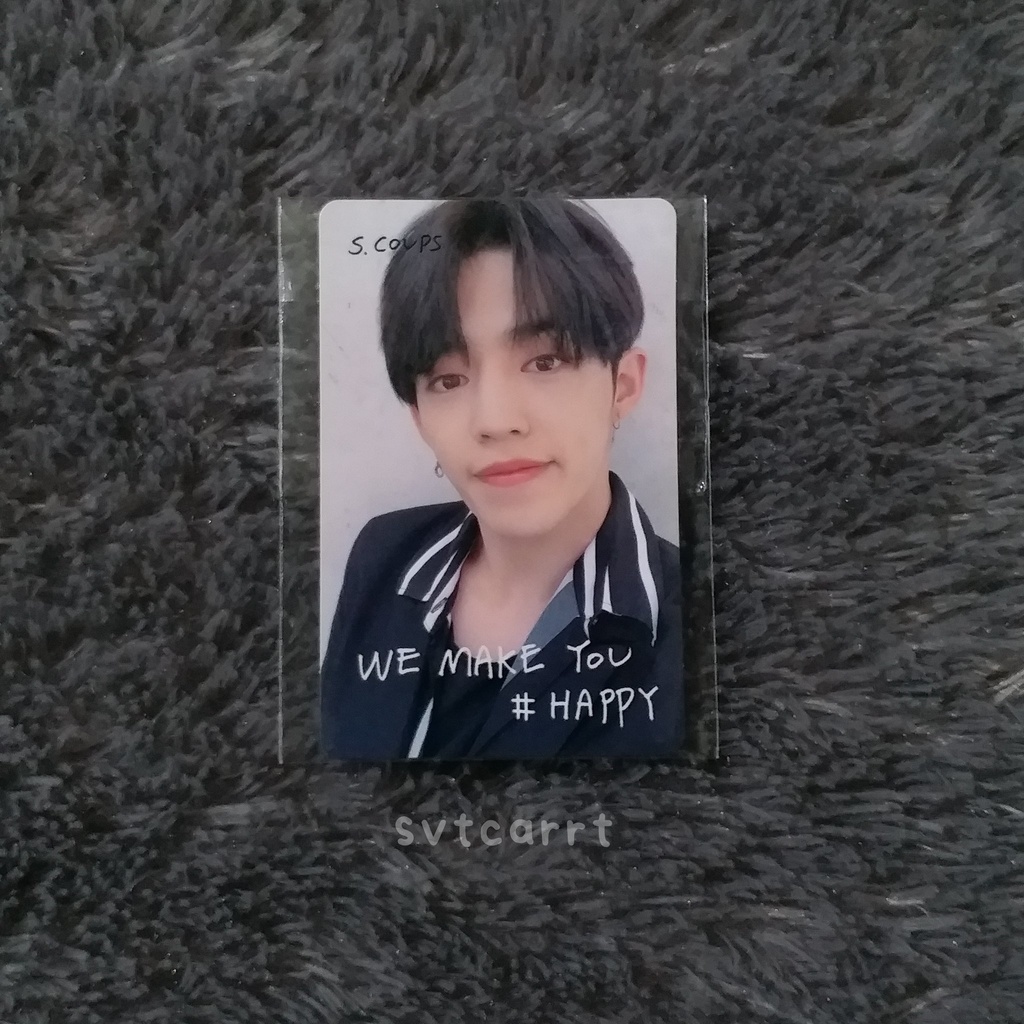 SEVENTEEN SCOUPS PHOTOCARD ALBUM JAPAN WE MAKE YOU / PC WMY HAPPY