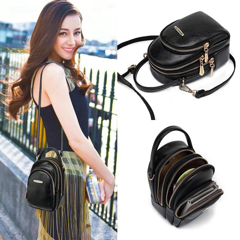 TAS SELEMPANG WANITA KECIL MINI TAS KECIL CEWEK IMPORT TAS MINI WANITA SERBAGUNA TAS HP KULIT MURAH