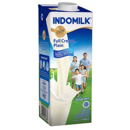 

INDOMILK UHT FULL CREAM 1000mL