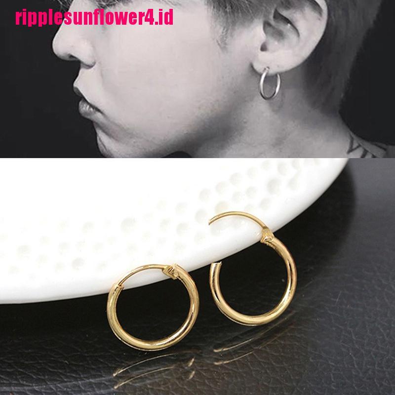 2016 Cincin Stud Bahan Sterling Silver Warna Emas Untuk Bibir Hidung