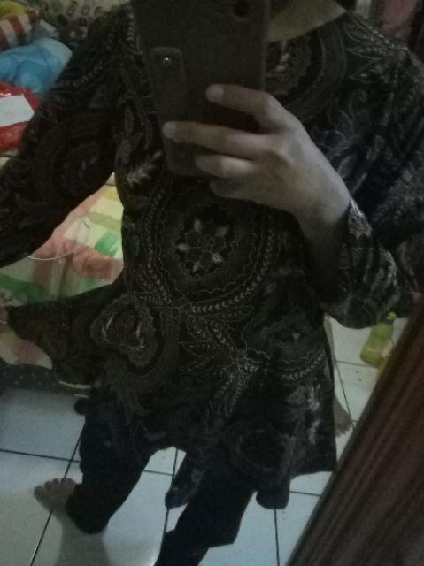 Blouse Batik Tutwuri Hitam