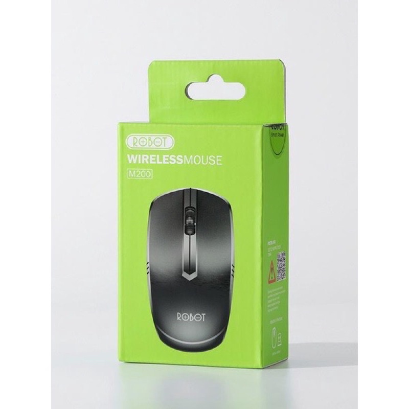 PROMO MOUSE ROBOT M200 WIRELESS 2.4G FOR PC LAPTOP KOMPUTER