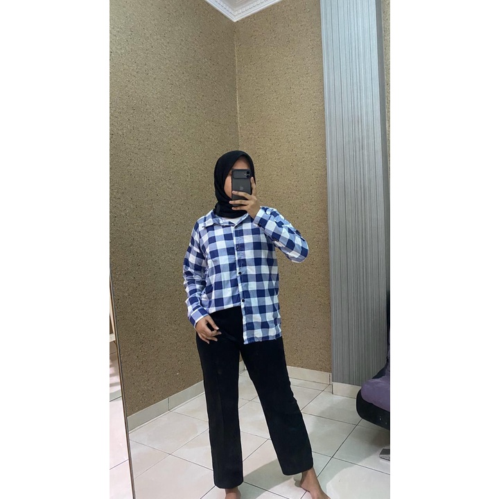 FC KEMEJA KOTAK KOTAK OVERSIZE