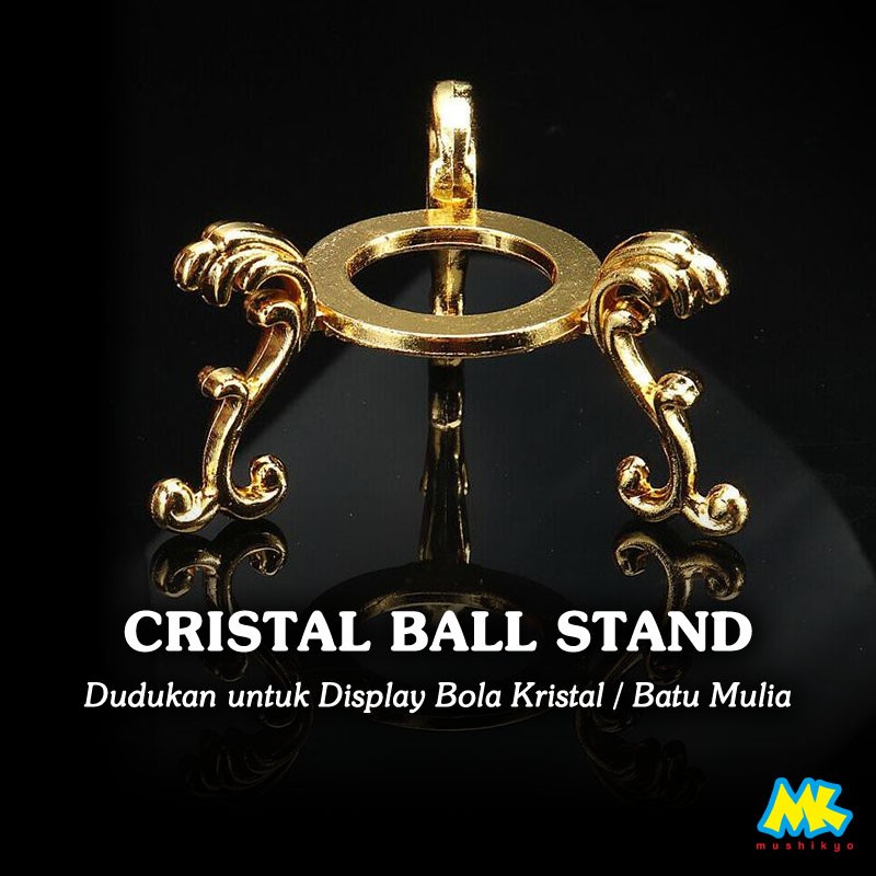 Crystal Ball Stand / Dudukan Bola Kristal / Batu Pajangan