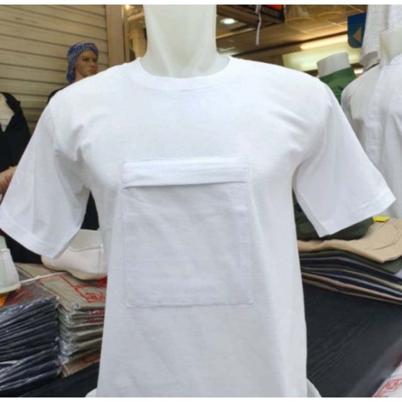 Kaos kantung depan resleting