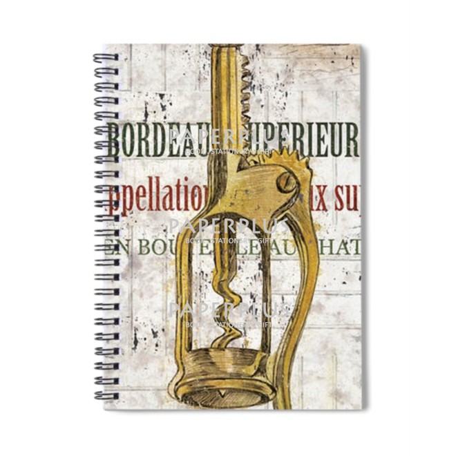 

Spiral Notebook A5_Wine Cellar_9