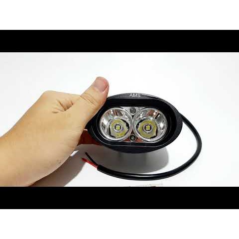 Lampu Tembak LED OWL Bulat 2 Mata 20 Watt Super Terang