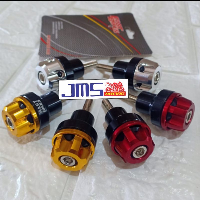 Jalu spakboard jalu knalpot cnc biru merah silver gold universal nmax aerox ninja mio beat vario soul pcx vixion