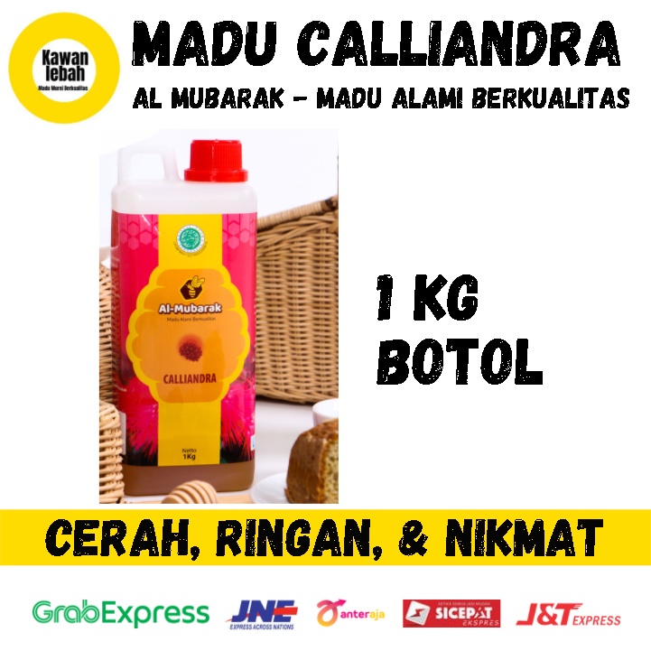 

MADU CALLIANDRA KALIANDRA 1 KG - ASLI ALAMI ENAK - MADU AL MUBARAK