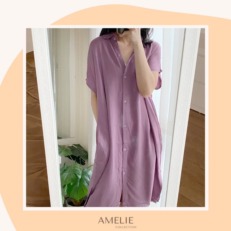 ATHENA RAYON DRESS - oversized dress bumil busui