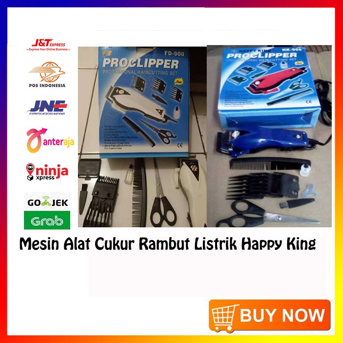 Hair Clipper Mesin Alat Cukur Rambut Listrik Terbaik Happy King