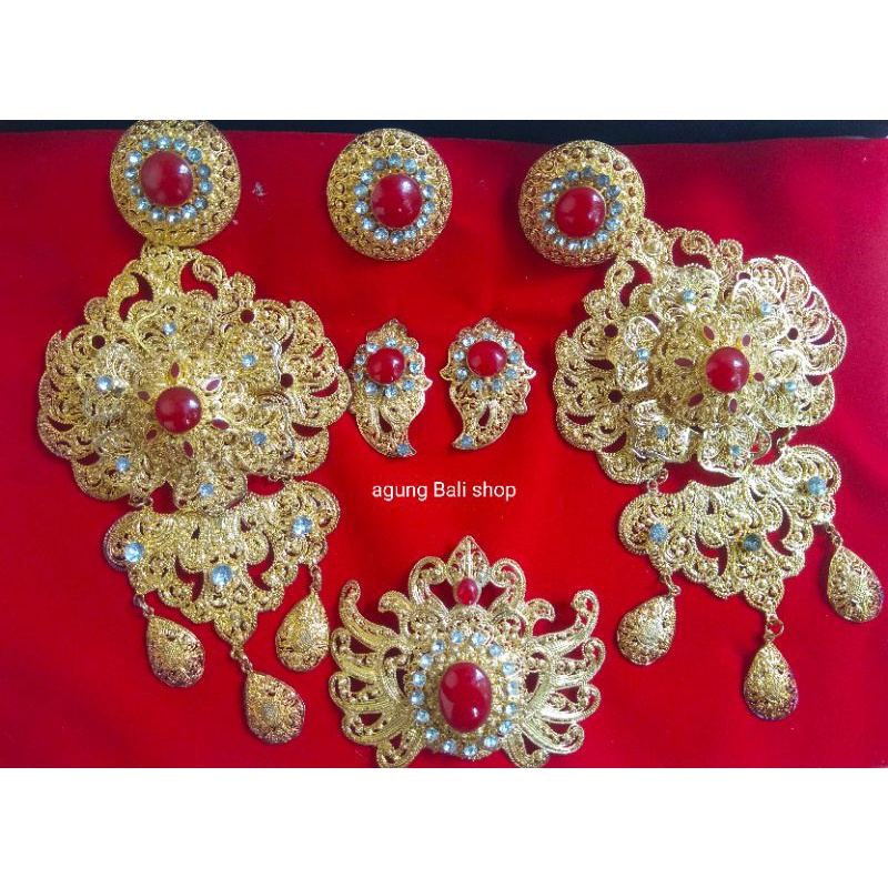 Set Bros perhiasan pengantin bali