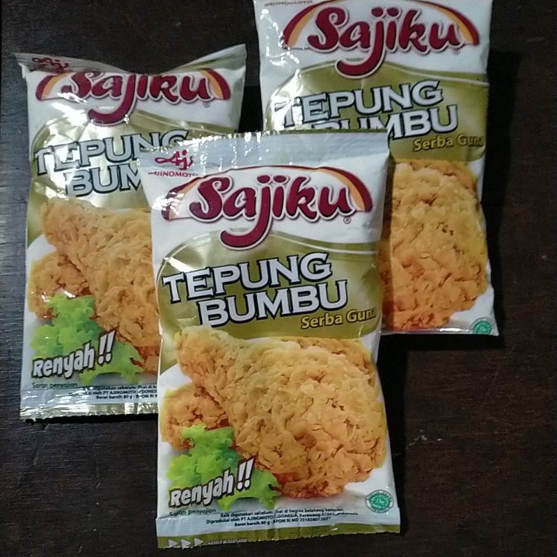 

Sajiku tepung bumbu serbaguna 80g