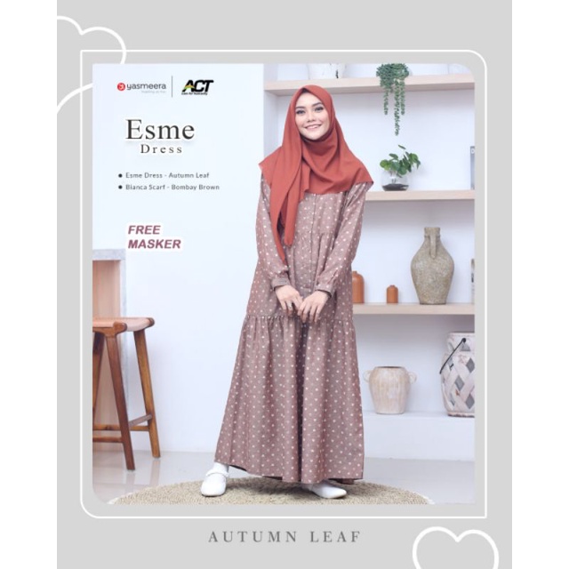 Esme dress by yasmeera original / gamis / dress