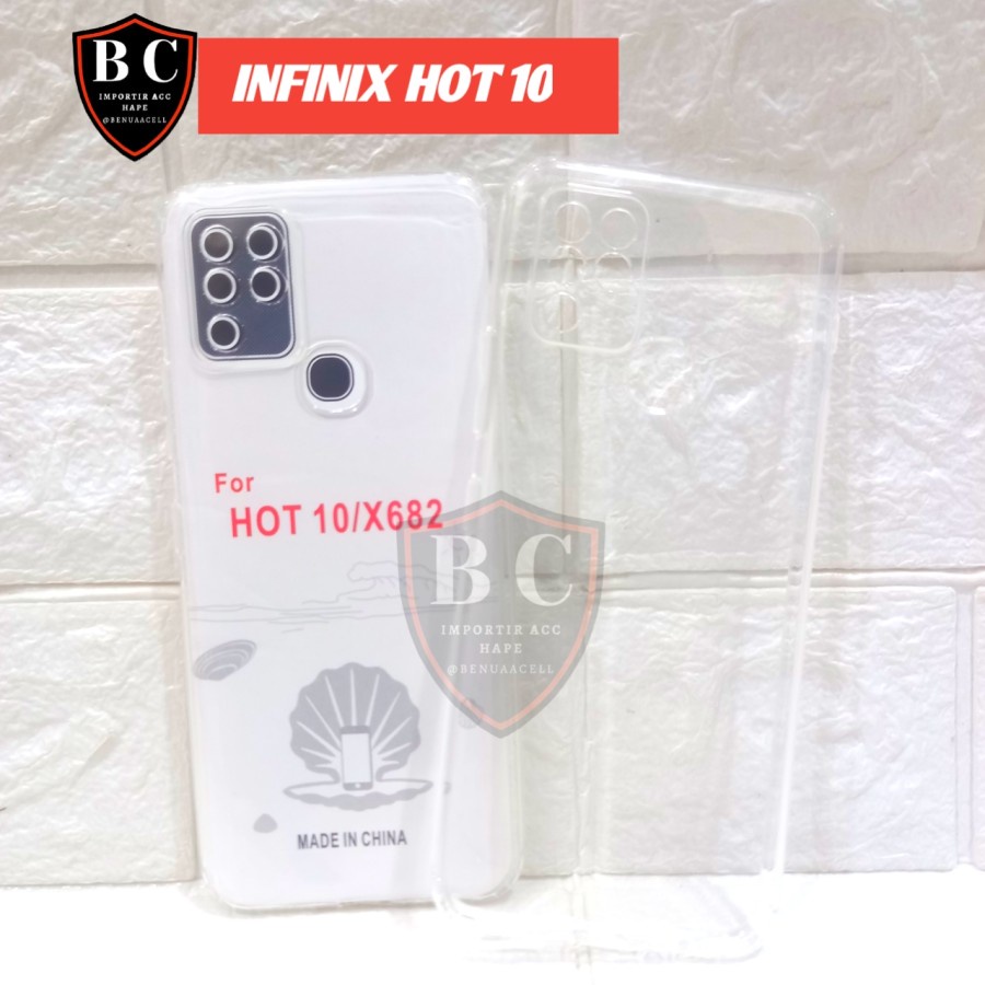 SOFTCASE CLEAR HD PREMIUM INFINIX HOT 10 INFINIX HOT 10S