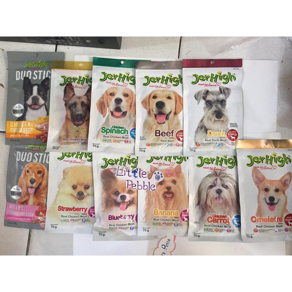 Jerhigh 70gr CEMILAN ANJING SNACK ANJING