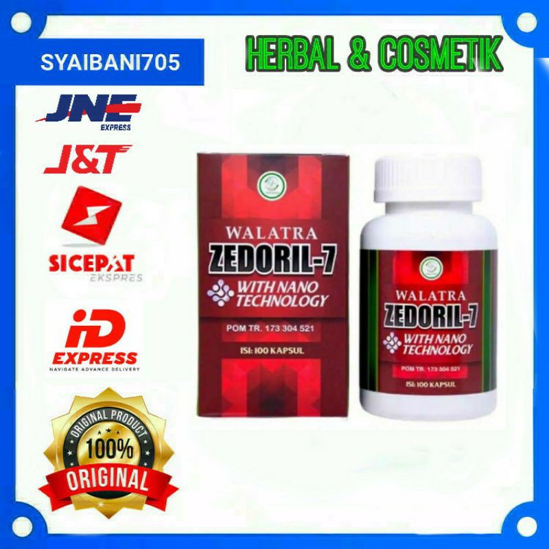 ZEDORIL 7 WALATRA-walatra zedoril 7- ORIGINAL OBAT KANKER TUMOR